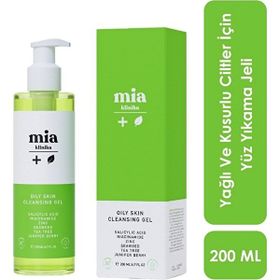 Mia Klinika Yağlı ve Sivilceli Ciltler İçin 200 ml Yüz Yıkama Jeli