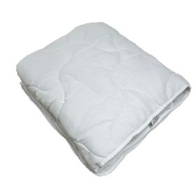 Miabella Home 100x155 cm Beyaz Microfiber Bebek Yorganı