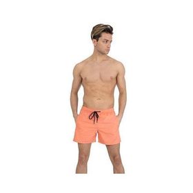Miami Beach 301-Somon-21Y Basic Model Düz Renk Su İtici Özellikli Erkek Havuz Deniz Şort Mayo