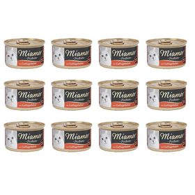 Miamor 12x85 gr Ciğerli Pastete Kedi Maması