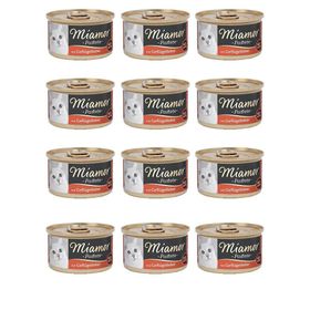 Miamor 12x85 gr Ciğerli Pastete Kedi Maması