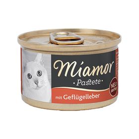 Miamor 12x85 gr Pastete Ciğerli Ezme Kedi Konservesi