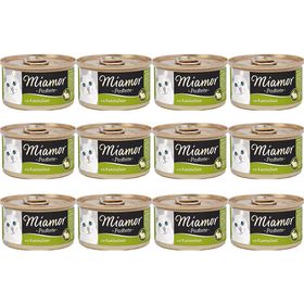 Miamor 12x85 gr Pastete Tavşanlı Yetişkin Kedi Konservesi