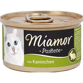 Miamor 12x85 gr Pastete Tavşanlı Yetişkin Kedi Konservesi