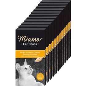 Miamor 6x15 gr 11 Adet Multi Vitamin Cream Kedi Ödül Maması