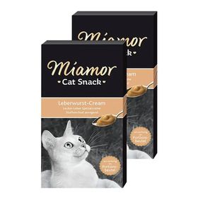 Miamor 6x15 gr 2'li Cream Ciğerli Kedi Ödülü