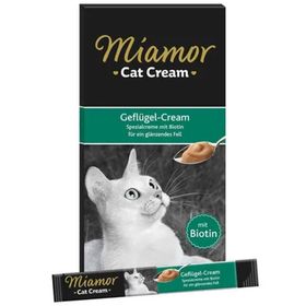 Miamor 6x15 gr Cat Cream Tavuklu Kedi Ödülü