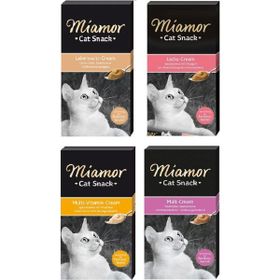 Miamor 6x15 gr Cream 4 Çeşit Kedi Kreması
