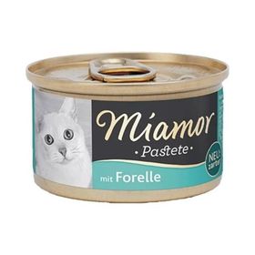Miamor 6x85 gr Pastete Alabalıklı Kedi Konservesi