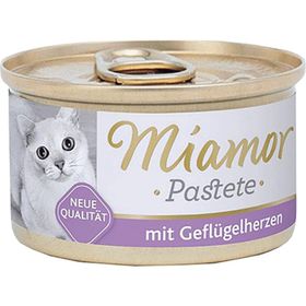 Miamor 85 gr Pastete Yürekli Tahılsız Kedi Konservesi