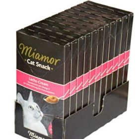 Miamor Cream 6x15 gr 11'li Somonlu Kedi Ödülü