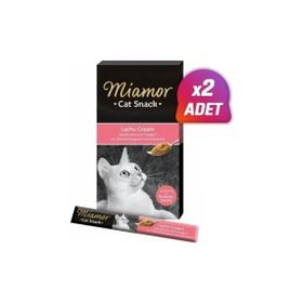 Miamor Cream 6x15 gr 2 Adet Somonlu Kedi Ödülü