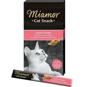 Miamor Cream 6x15 gr 2'li Somonlu Kedi Ödülü