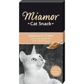 Miamor Cream 6x15 gr 4'lü Ciğerli Kedi Ödülü