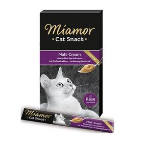 Miamor Cream Malt Peynir 6x15 gr 6'lı Paket Kedi Ödülü
