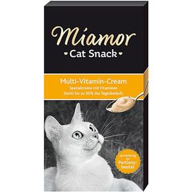 Miamor Cream Multivitamin 6'lı 15 gr Kedi Ödülü