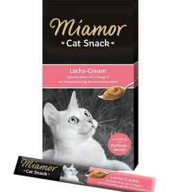 Miamor Cream Somonlu 6'lı 15 gr Kedi Ödülü