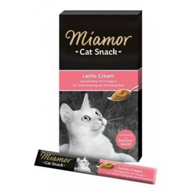 Miamor Cream Somonlu 6x15 gr 4 Adet Kedi Ödülü