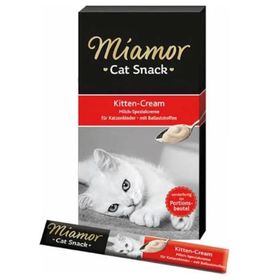 Miamor Cream Sütlü Yavru 6x15 gr Kedi Ödülü