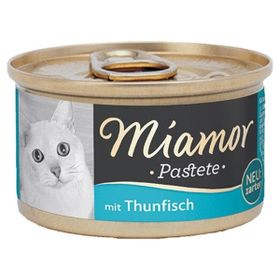Miamor Pastete 24x85 gr Ton Balıklı Tahılsız Kedi Konservesi