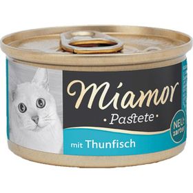 Miamor Pastete 6x85 gr Ton Balıklı Tahılsız Kedi Konservesi
