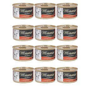Miamor Pastete Ciğerli 12x85 gr Yetişkin Kedi Konservesi