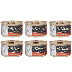 Miamor Pastete Ciğerli 6x85 gr Yaş Kedi Maması