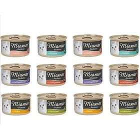 Miamor Pastete Ezme Karışık Paket 24x85 gr Konserve Kedi Maması