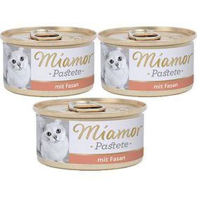 Miamor Pastete Sülün Etli 85 gr 3 Lü Paket Yetişkin Kedi Konserve Maması
