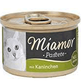 Miamor Pastete Tavşanlı Tahılsız Konserve 85 gr Kedi Maması