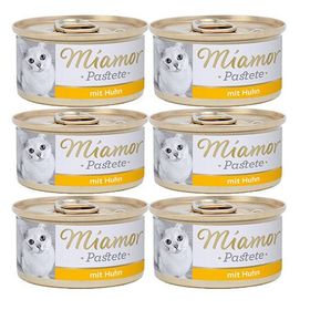 Miamor Pastete Tavuk Etli 6x85 gr Kedi Konserve
