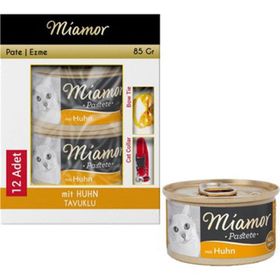 Miamor Pastete Tavuklu 12x85 gr Yetişkin Kedi Konservesi