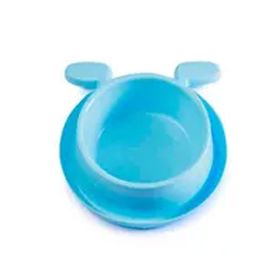 Miapet 400 ml Turkuaz Plastik Köpek Kulaklı Mama ve Su Kabı