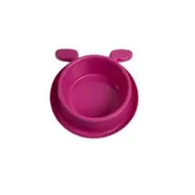Miapet 400 ml Violet Plastik Köpek Kulaklı Mama ve Su Kabı