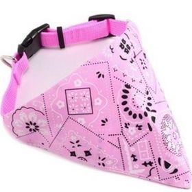 Miapet Fularlı Pembe Boyun Tasması