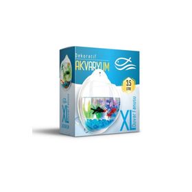 Miapet XLarge 3,5 Litre 29 cm Dekoratif Duvar Akvaryumu