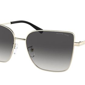 Michael Kors 1108 10148G 57 Bastia Kadın Gold Köşeli Çerçeve Güneş Gözlüğü