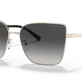 Michael Kors 1108 10148G 57 Bastia Kadın Gold Köşeli Çerçeve Güneş Gözlüğü