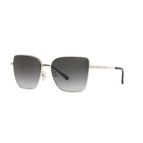 Michael Kors 1108 10148G 57 Bastia Kadın Gold Köşeli Çerçeve Güneş Gözlüğü