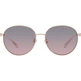Michael Kors 1119 110868 57 Alpine Kadın Gold Yuvarlak Çerçeve Güneş Gözlüğü