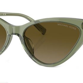 Michael Kors MK 2195U 394413 56 Harbour Island Cat Eye Şeffaf Yeşil Kemik Kadın Güneş Gözlüğü