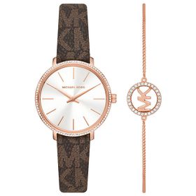 Michael Kors Mk1036 Kadın Kol Saati Ve Bileklik Seti