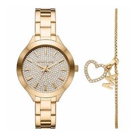 Michael Kors MK1046 Kadın Kol Saati ve Bileklik Seti