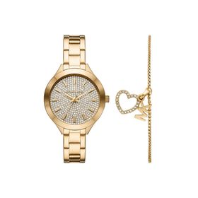 Michael Kors MK1046 Kadın Kol Saati ve Bileklik Seti