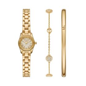 Michael Kors MK4944set Altın Rengi Çelik Kadın Kol Saati Ve Bileklik Seti