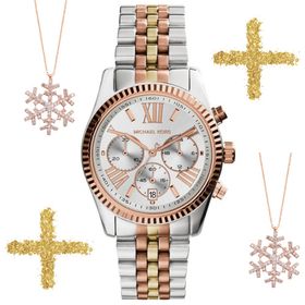 Michael Kors MK5735 Kadın Kol Saati + 925 Ayar Gümüş Kartanesi Kadın Kolye