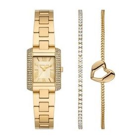 Michael Kors MK7510SET Altın Kadın Kol Saati ve Bileklik Seti