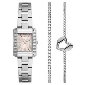 Michael Kors MK7514SET Gri Kadın Kol Saati ve Bileklik Seti