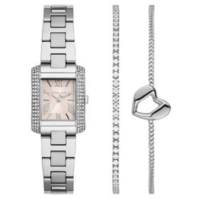 Michael Kors MK7514SET Gri Kadın Kol Saati ve Bileklik Seti