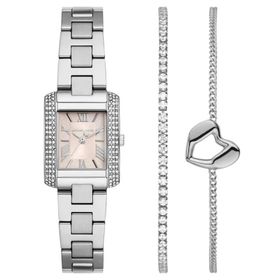 Michael Kors MK7514SET Gri Kadın Kol Saati ve Bileklik Seti